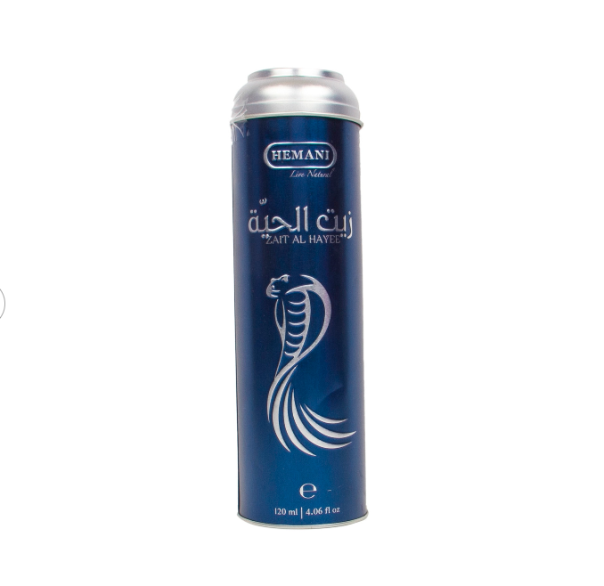 زيت الحية الأصلي Hemani Zait Al Hayee (120 مل)