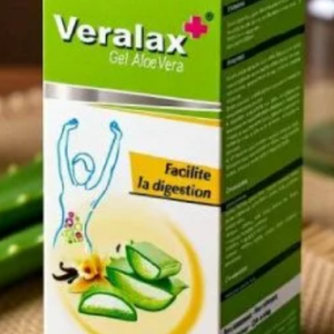جل الصبار للشرب Veralax بنكهة الفانيليا – الحل الطبيعي لتسهيل الهضم وراحة الجهاز الهضمي